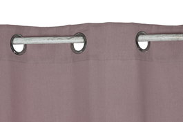 DKD Home Decor Cortina Urban Rosa Palo 260 x 140 cm (2 Unidades) Poliester Algodon