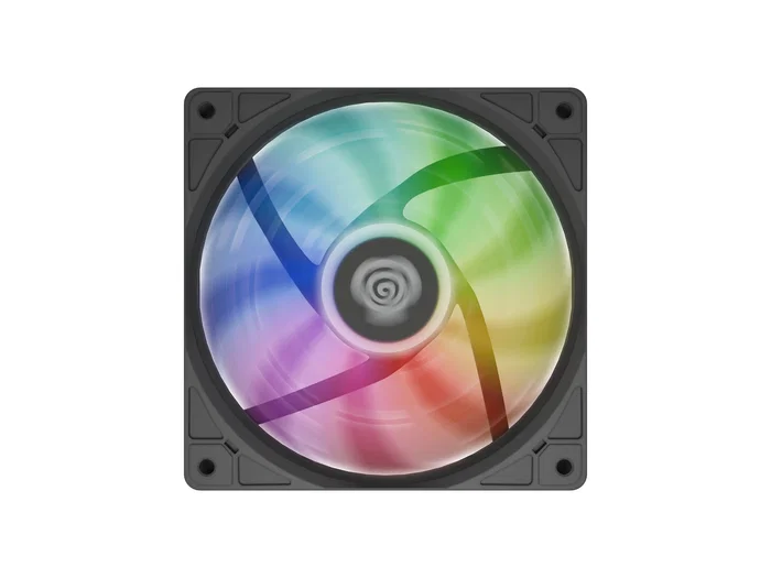 GENESIS Oxal 120 ARGB - Paquete de 3 Ventiladores para PC, 12 cm, Negro, con Iluminación LED RGB, 3 Pines GENESIS Oxal 120 ARGB - Paquete de 3 Ventiladores para PC, 12 cm, Negro, con Iluminación LED RGB, 3 Pines