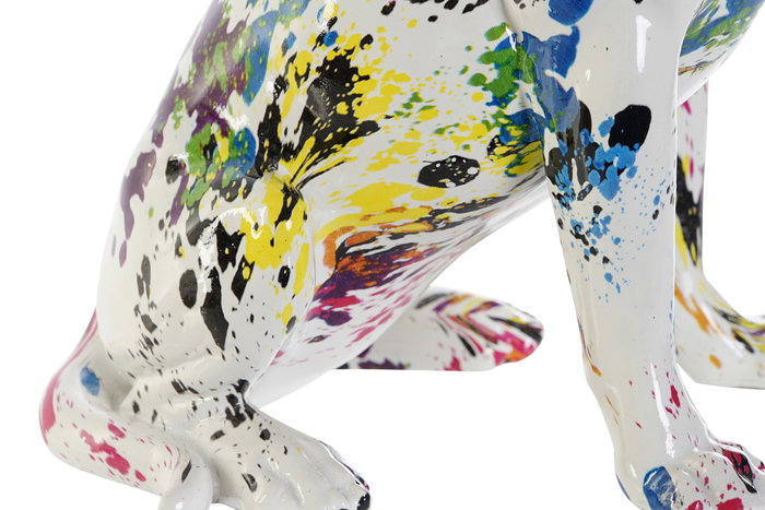 DKD Home Decor Figura de Resina Chihuahua Multicolor
