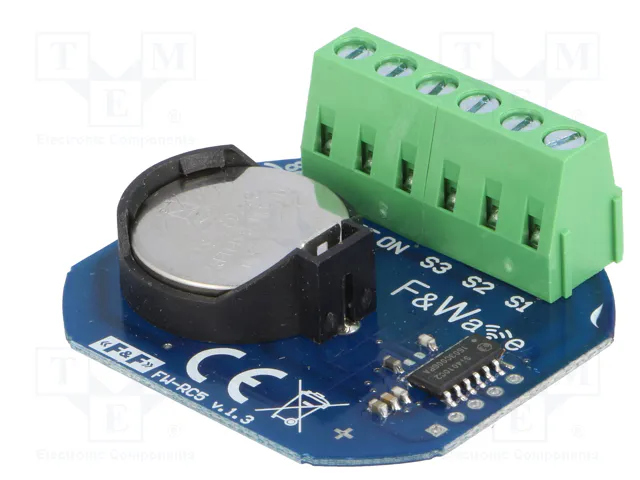 F&F Emisor F&Wave 868MHz con 5 botones F&F Emisor F&Wave 868MHz con 5 botones