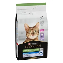 Purina Friskies Pro Plan Feline Adult Sterilised +7 con Pavo - Alimento Húmedo para Gatos Adultos Esterilizados, 1.5 kg