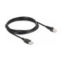 DeLOCK Cable de escáner de código de barras RJ50 a USB 2.0 Tipo-A 1,5 m