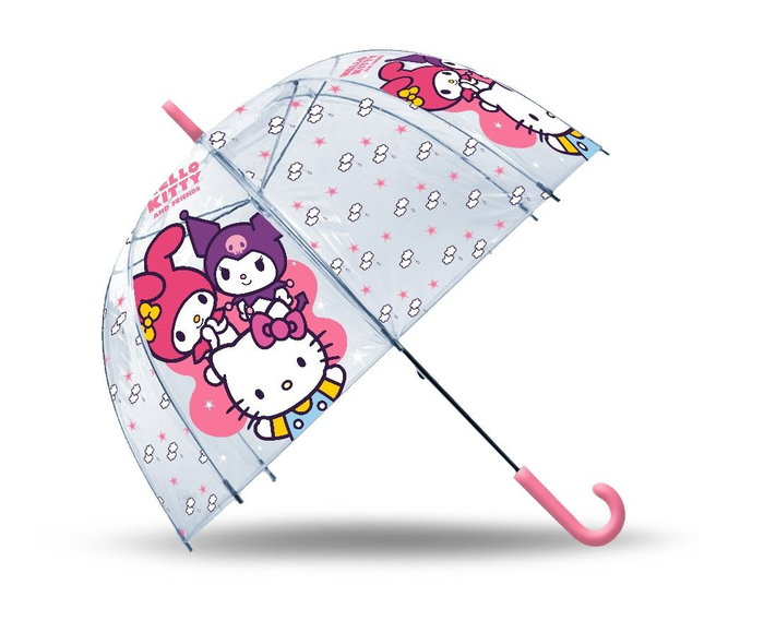 KIDS LICENSING Paraguas Hello Kitty y Friends de 46 cm