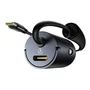 Baseus Tiny Star Cargador Coche Mini 30W Negro Cósmico con Cable USB-C