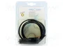 PRO CAR Cable alargador para mechero de coche con conductos, 20A, negro