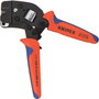 Knipex 97 53 08 Alicates de crimpado autorregulables para terminales de tubo