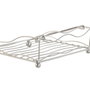 DKD Home Decor Servilletero de Metal Cromado Plateado 19x19x7 cm