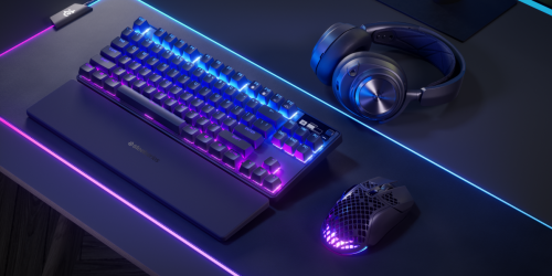 SteelSeries Teclado Apex Pro TKL USB + RF Wireless + Bluetooth QWERTY Inglés de EE. UU. Negro