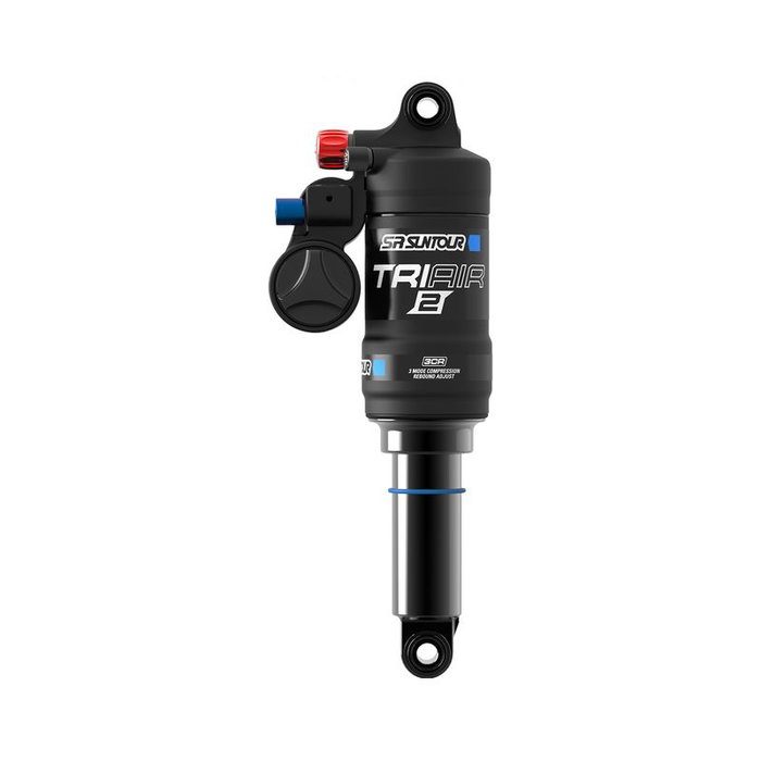 Suntour Amortiguador trasero Piggy Back Suspensión de aire 250x75mm para Descenso Freeride Enduro E-bike Suntour Amortiguador trasero Piggy Back Suspensión de aire 250x75mm para Descenso Freeride Enduro E-bike