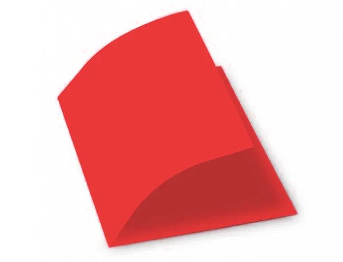 Gio Subcarpeta Simple Cartulina A4 Rojo Pastel
