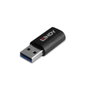 Lindy 71264 Cambiador de Género USB Type A a USB Type C Negro