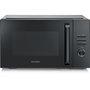 Severin MW 7798 Microondas con Parrilla y Aire Caliente, Negro
