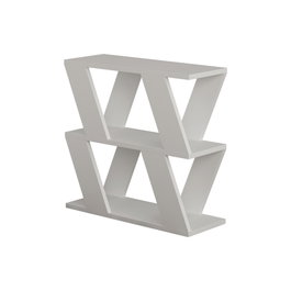 Hanah Home Mesa Auxiliar Blanca 60x57x22 cm Diseño Moderno Escandinavo Tablero Melamina