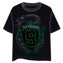 Harry Potter - Camiseta Slytherin para adulto - Talla L