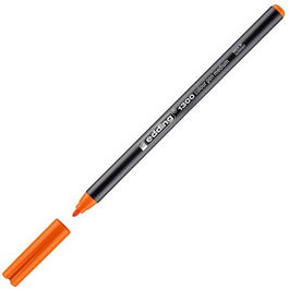 Edding 1300 Rotulador Trazo Medio Naranja, Punta Redonda 2mm (Set 10 Unidades) (Set de 10)