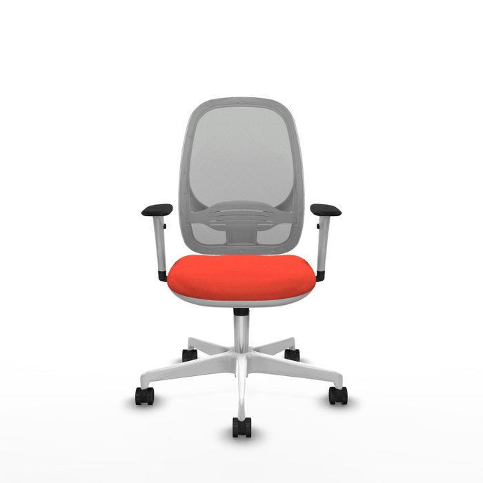 PIQUERAS Y CRESPO Silla de oficina Cilanco Naranja y Gris PIQUERAS Y CRESPO Silla de oficina Cilanco Naranja y Gris