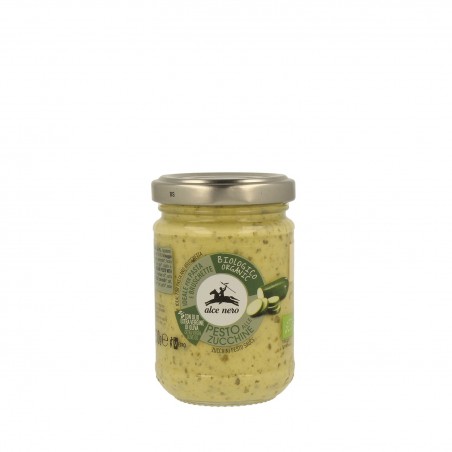 ALCE NERO Salsa Pesto Calabacín 130gr BIO ALCE NERO Salsa Pesto Calabacín 130gr BIO