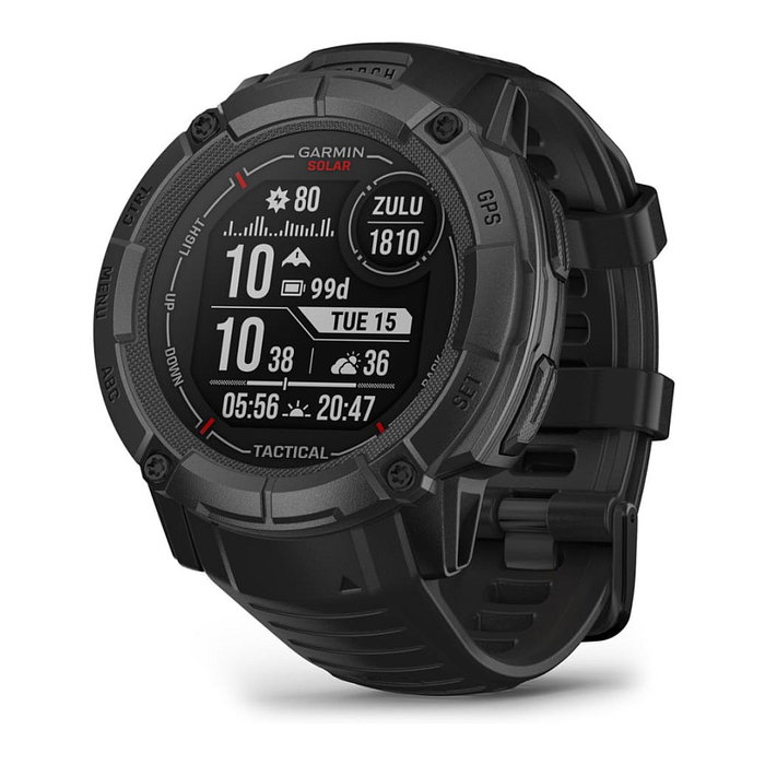 Garmin Instinct 2X Solar Tactical Edition Reloj Inteligente GPS Hombre Mujer 50mm Negro Garmin Instinct 2X Solar Tactical Edition Reloj Inteligente GPS Hombre Mujer 50mm Negro