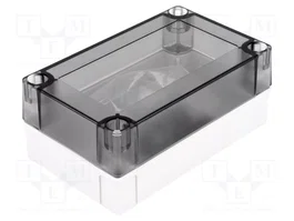 FIBOX MNX PC100/60HT Carcasa Universal de Policarbonato Gris