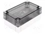 FIBOX MNX PC100/60HT Carcasa Universal de Policarbonato Gris