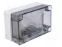 FIBOX MNX PC100/60HT Carcasa Universal de Policarbonato Gris