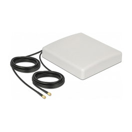 DeLOCK 89890 Antena direccional 8 dBi SMA Blanco