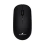 Bluestork Ratón Inalámbrico M-WL-OFF100-BLACK 2,4g + Bluetooth Recargable Compatible con Mac y Windows