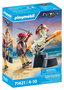 Playmobil Figura Artillero Pirata Pirates con Cañón y Accesorios, Edad Mínima 4 Años