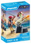 Playmobil Figura Artillero Pirata Pirates con Cañón y Accesorios, Edad Mínima 4 Años