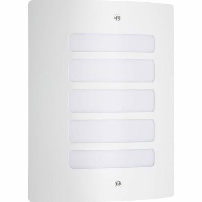 Brilliant Aplique de exterior TODD - E27 - Blanco Brilliant Aplique de exterior TODD - E27 - Blanco