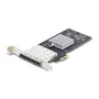 Startechcom P041 Tarjeta de Red PCIe x1 Gigabit Ethernet 2 Puertos SFP Profesional
