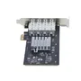 Startechcom P041 Tarjeta de Red PCIe x1 Gigabit Ethernet 2 Puertos SFP Profesional