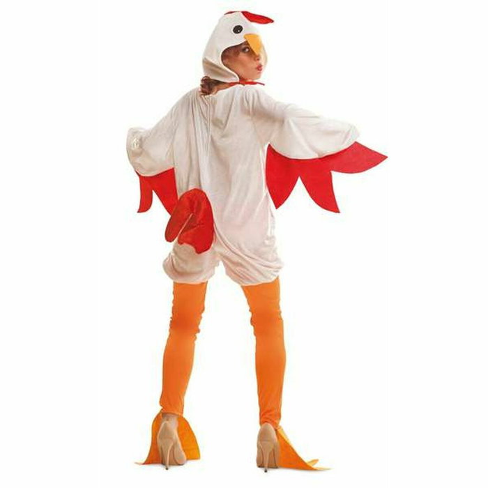 My Other Me Disfraz adulto Gallina Talla M-L