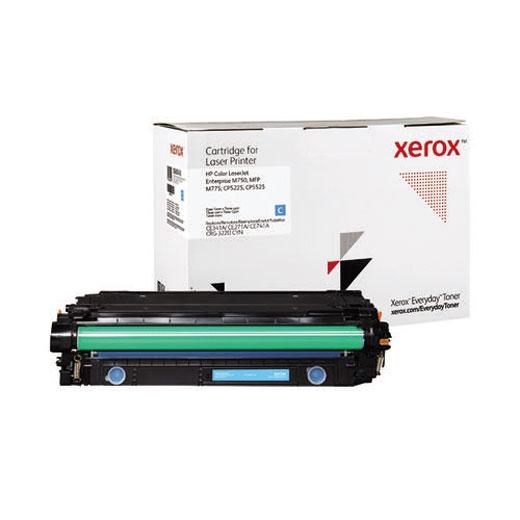 Xerox Everyday Toner Cian para HP M750 M775 CP5225 (651A / 650A / 307A) CE341A/CE271A/CE741A