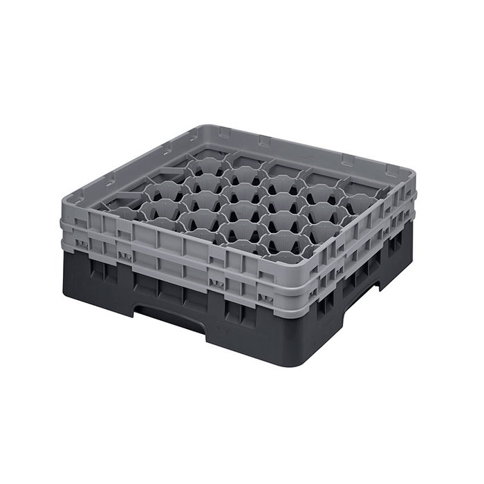 CAMBRO Cesta de lavado 30 compartimentos Negro CAMBRO Cesta de lavado 30 compartimentos Negro