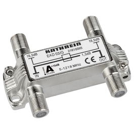 Kathrein EAD 03/G Divisor TV SAT 2 Salidas 5-1218MHz Conector F