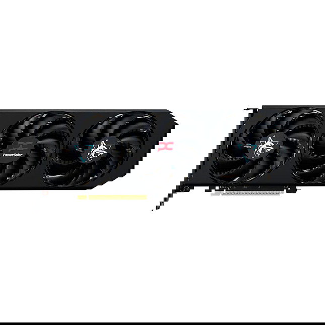PowerColor Radeon RX 9060 XT Hellhound OC 16GB GDDR6 Tarjeta Gráfica con 3 Ventiladores PowerColor Radeon RX 9060 XT Hellhound OC 16GB GDDR6 Tarjeta Gráfica con 3 Ventiladores