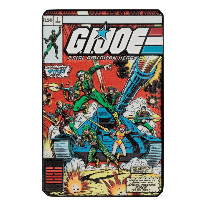 G.I. Joe Lingote A Real American Hero #1 Limited Edition G.I. Joe Lingote A Real American Hero #1 Limited Edition