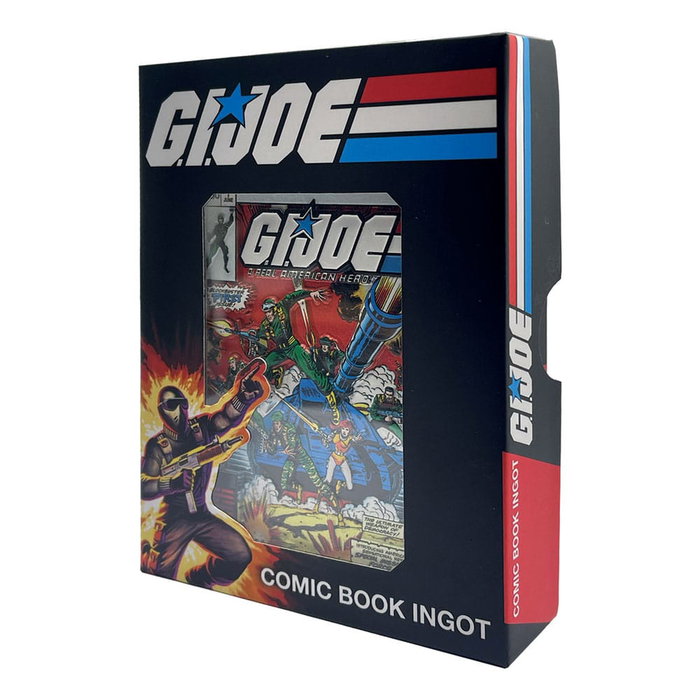G.I. Joe Lingote A Real American Hero #1 Limited Edition G.I. Joe Lingote A Real American Hero #1 Limited Edition