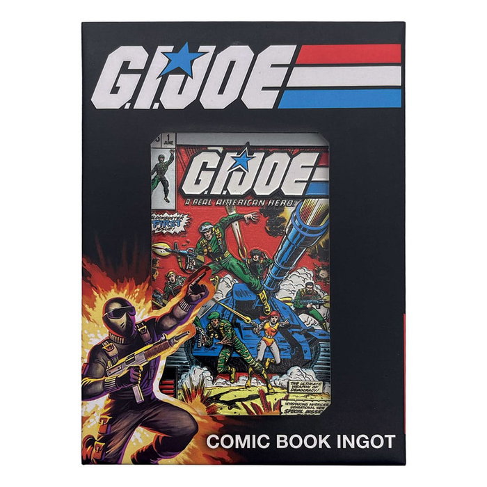G.I. Joe Lingote A Real American Hero #1 Limited Edition G.I. Joe Lingote A Real American Hero #1 Limited Edition