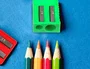 Liderpapel Sacapuntas de Plástico de 2 Usos en Colores Surtidos