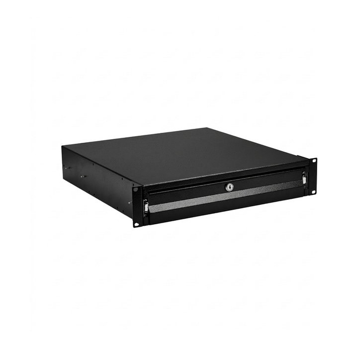 EFB Elektronik Bandeja para teclado y documentos 19 pulg. 2HE con cerradura, RAL9005 EFB Elektronik Bandeja para teclado y documentos 19 pulg. 2HE con cerradura, RAL9005