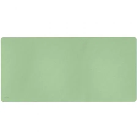 Trust 25481 Alfombrilla de Escritorio Ergonómica Benya XXL 900x430x2mm Verde - PVC Vegano, Antideslizante, para PC/Laptop
