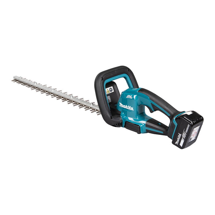 Makita DUH506RF Podadora de setos a batería 18V, hoja doble de 50 cm, espesor de corte 2 cm, 4000 spm, color negro y verde Makita DUH506RF Podadora de setos a batería 18V, hoja doble de 50 cm, espesor de corte 2 cm, 4000 spm, color negro y verde