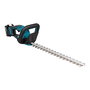 Makita DUH506RF Podadora de setos a batería 18V, hoja doble de 50 cm, espesor de corte 2 cm, 4000 spm, color negro y verde
