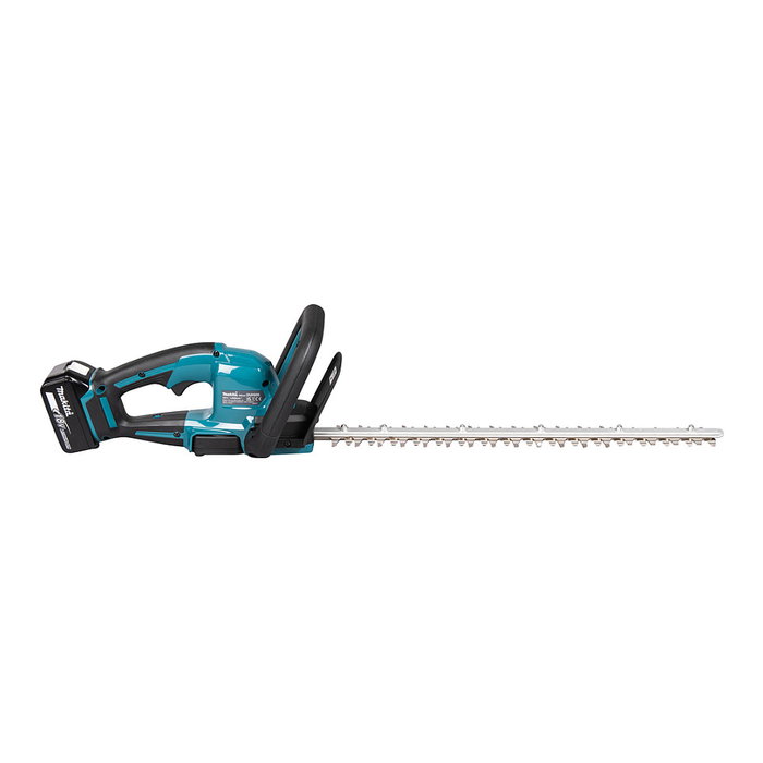 Makita DUH506RF Podadora de setos a batería 18V, hoja doble de 50 cm, espesor de corte 2 cm, 4000 spm, color negro y verde Makita DUH506RF Podadora de setos a batería 18V, hoja doble de 50 cm, espesor de corte 2 cm, 4000 spm, color negro y verde