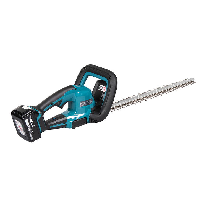Makita DUH506RF Podadora de setos a batería 18V, hoja doble de 50 cm, espesor de corte 2 cm, 4000 spm, color negro y verde Makita DUH506RF Podadora de setos a batería 18V, hoja doble de 50 cm, espesor de corte 2 cm, 4000 spm, color negro y verde