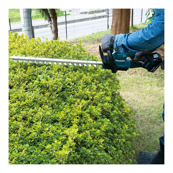 Makita DUH506RF Podadora de setos a batería 18V, hoja doble de 50 cm, espesor de corte 2 cm, 4000 spm, color negro y verde Makita DUH506RF Podadora de setos a batería 18V, hoja doble de 50 cm, espesor de corte 2 cm, 4000 spm, color negro y verde