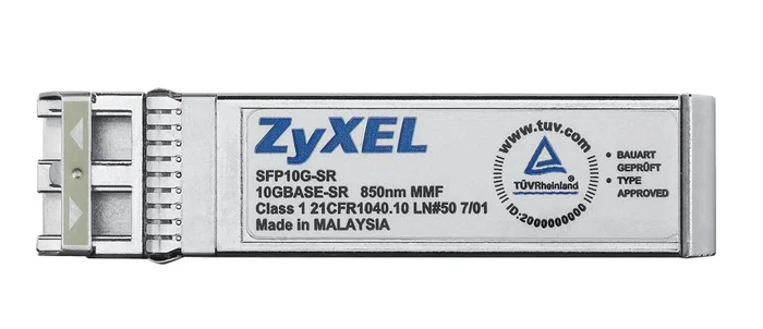 Zyxel SFP10G-SR Módulo Transceptor SFP+ Fibra Óptica Multimodo 10G 10000 Mbit/s 850 nm Alcance 300 m