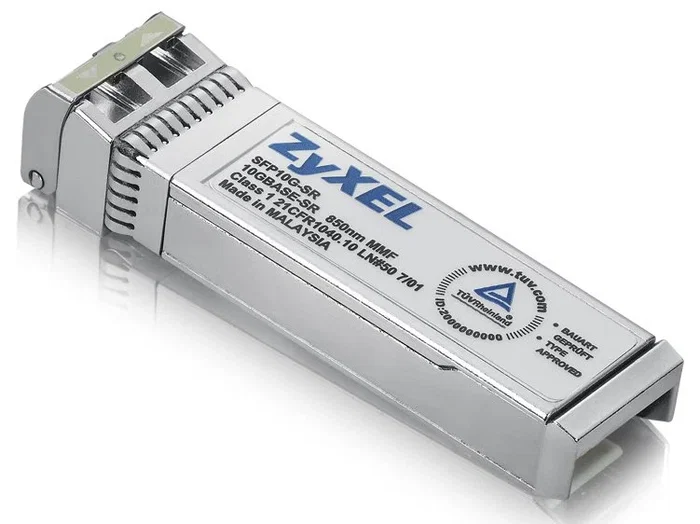 Zyxel SFP10G-SR Módulo Transceptor SFP+ Fibra Óptica Multimodo 10G 10000 Mbit/s 850 nm Alcance 300 m